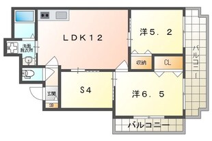 タウンプラザ東の物件間取画像